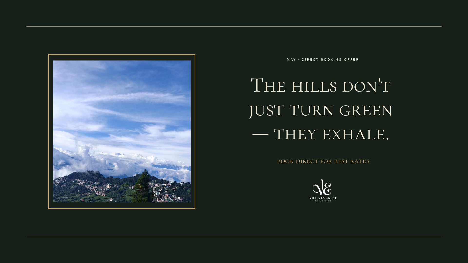 hotel offers in darjeeling may